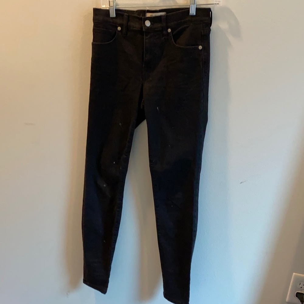 madewell black skinny jeans